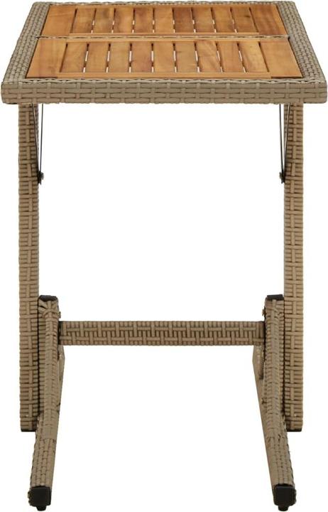 Produktbild vidaXL Gartentisch (110 x 53 x 72 cm)