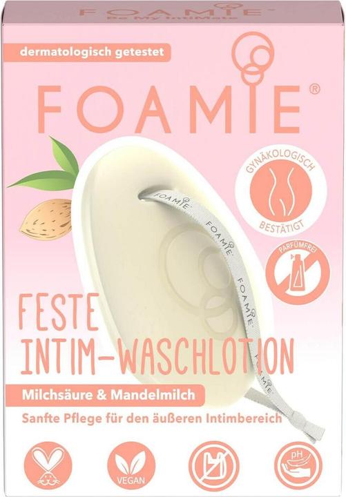 Actual product image Foamie - Solid Intimate Wash Lotion (70 g)