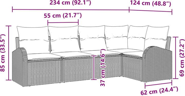 Produktbild vidaXL gartenmöbel