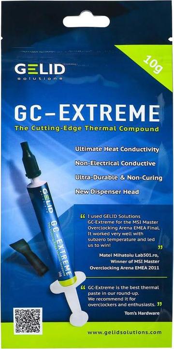 Actual product image Gelid GC Extreme (8.50 W/m K, 10 g)