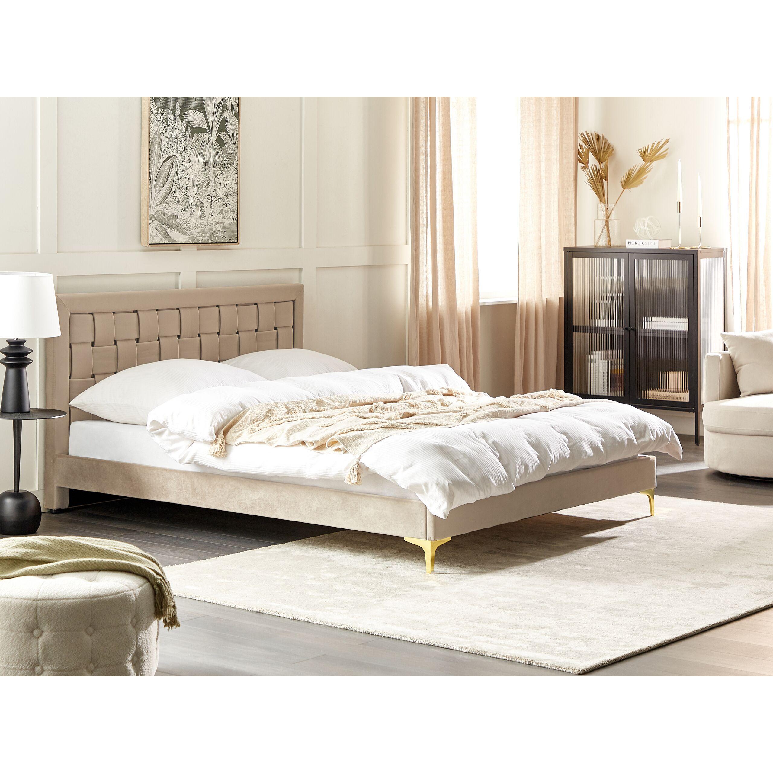Thumbnail - Beliani, Bett, Limoux (160 x 200 cm)