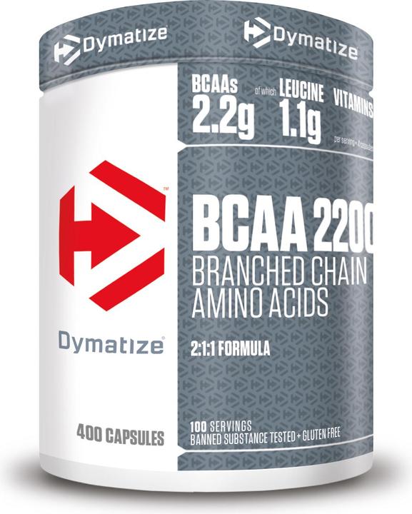 Produktbild Dymatize Bcaa 2200 (1 Stück, Kapseln, 288 g)