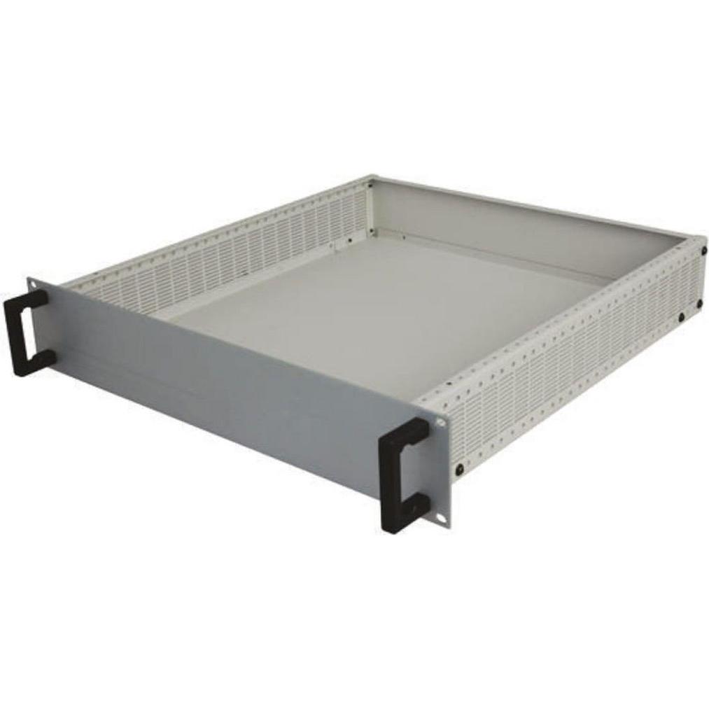 Rs Pro Baugruppenträger 2HE 466x423x79,1mm, Serverschrank Zubehör, Grau