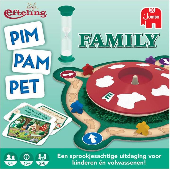 Productafbeelding Jumbo Pim Pam gezelschapsdieren Efteling (Nederlands)