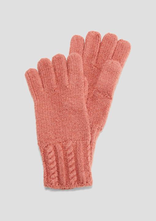 Produktbild s.Oliver Handschuhe Strickhandschuhe aus Baumwollmix (1)