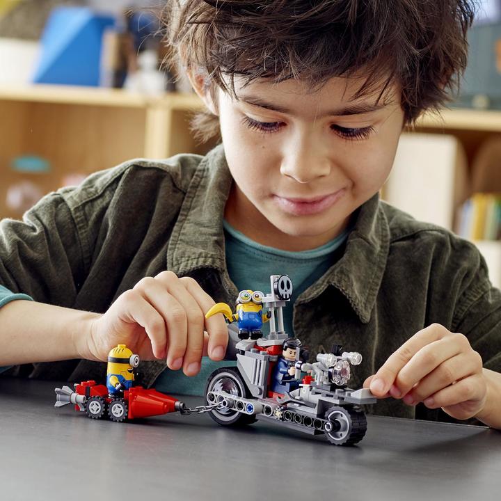 Produktbild LEGO Unaufhaltsame Motorrad-Jagd (75549, LEGO Minions)