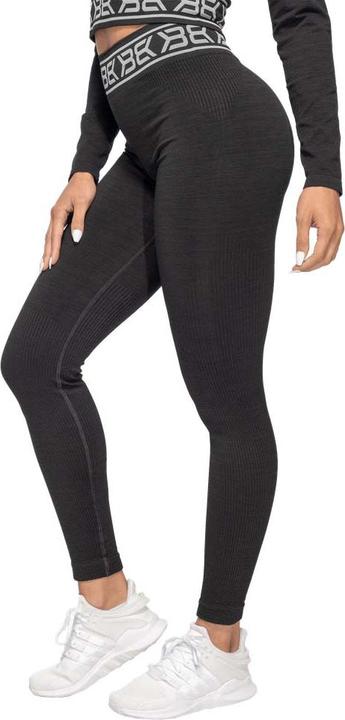 Immagine prodotto Better Bodies Leggings senza cuciture a costine Nero Melange