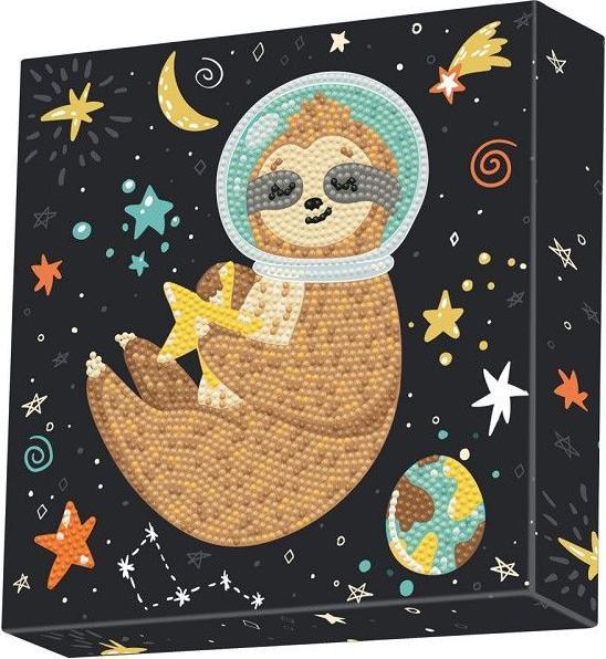 Actual product image Diamond Dotz Box Sloth Astronaut
