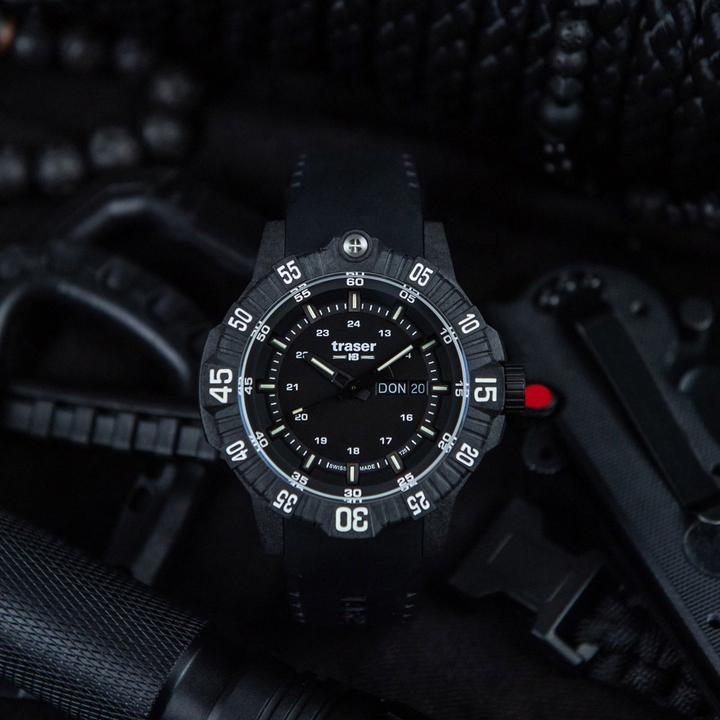 Actual product image Traser P99 Q Tactical (Diving watch, 46 mm)