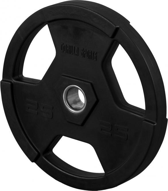 Actual product image Gorilla Sports Weight plates (1 x 25 kg)