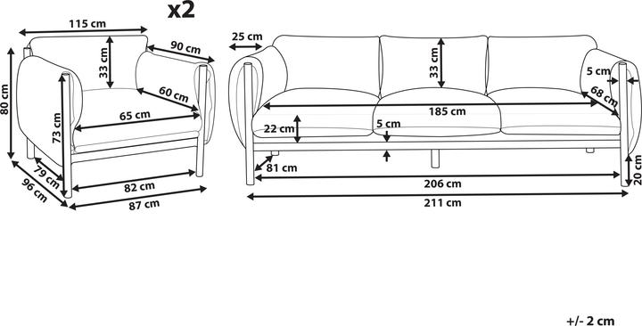 Actual product image Beliani Esperia