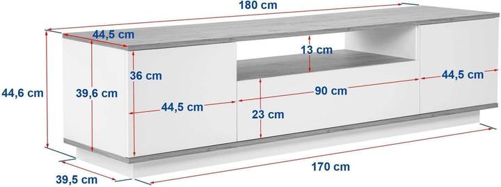 Immagine prodotto Skye Decor Veramont (180 x 44,5 x 44,5 cm)