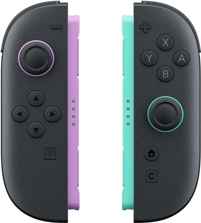 Actual product image Nintendo Joy-Con 2 Set Light Purple/Light Green (Switch 2)