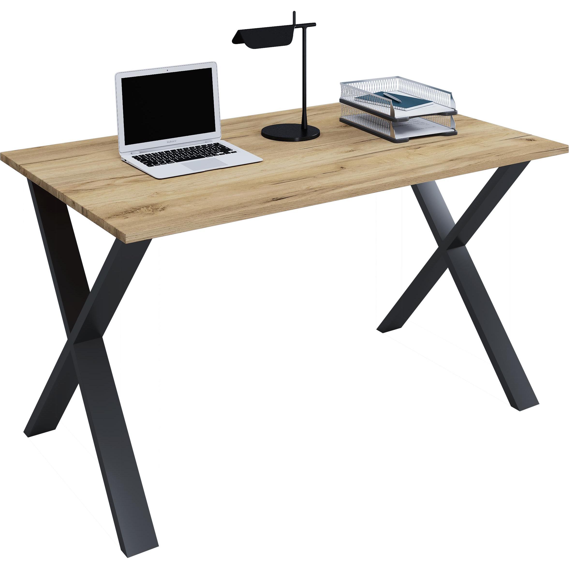 Thumbnail - VCM, Schreibtisch, Schreibtisch Computertisch Lona X SW (140 x 50 x 76 cm)