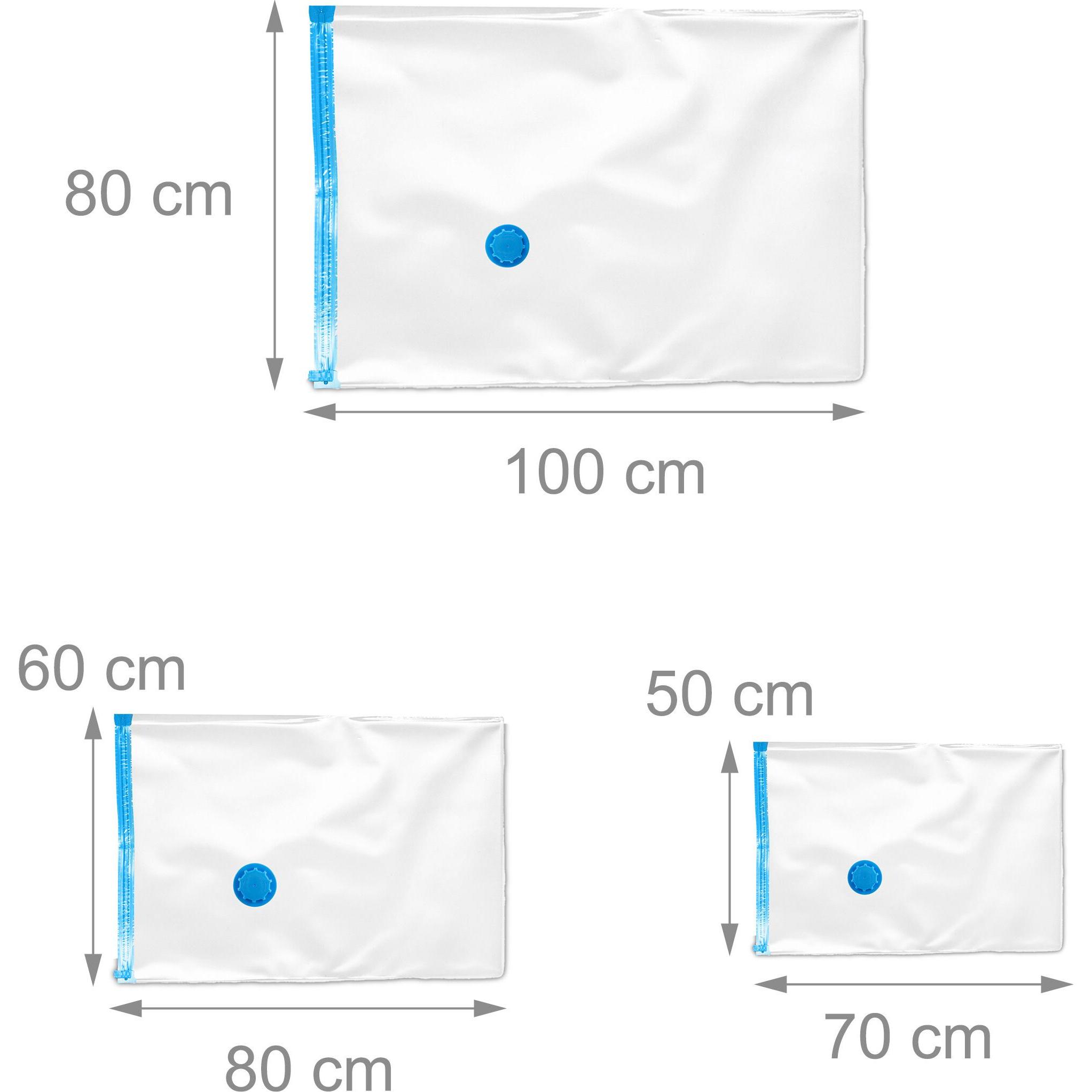Thumbnail - Relaxdays, Kleidersack + Hängeaufbewahrung, Vakuumbeutel