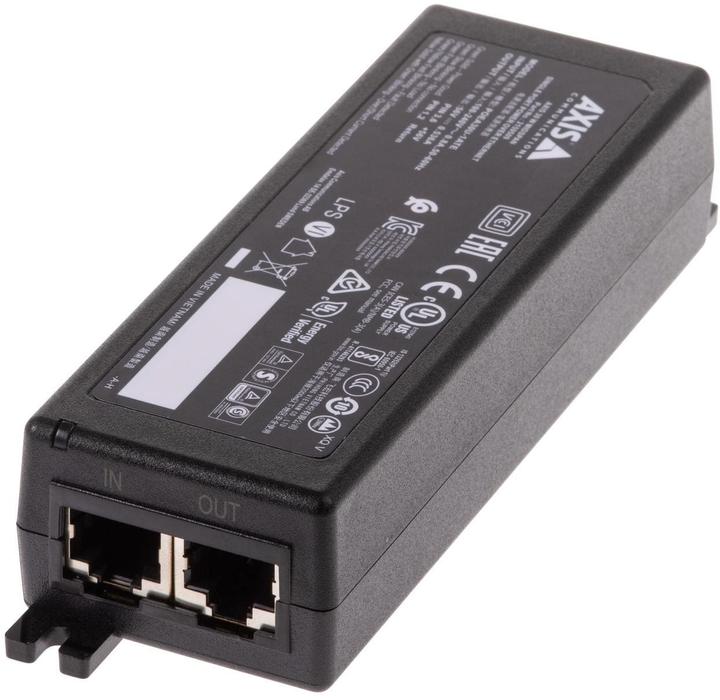 Axis PoE+ Injector 30 W Midspan (802.3at (PoE+), 30 W)
