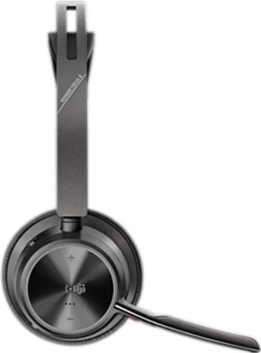 Actual product image Poly Voyager Focus 2 + USB-C/A adapter + charging cradle (Wireless, USB-C, Microsoft teams)