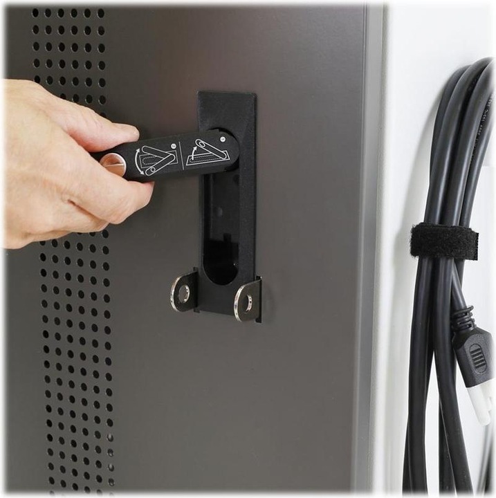 Image du produit Ergotron YES35 - Chariot (charge uniquement) pour 35 appareils mobiles - verrouillable - Gris, blanc - Bilds