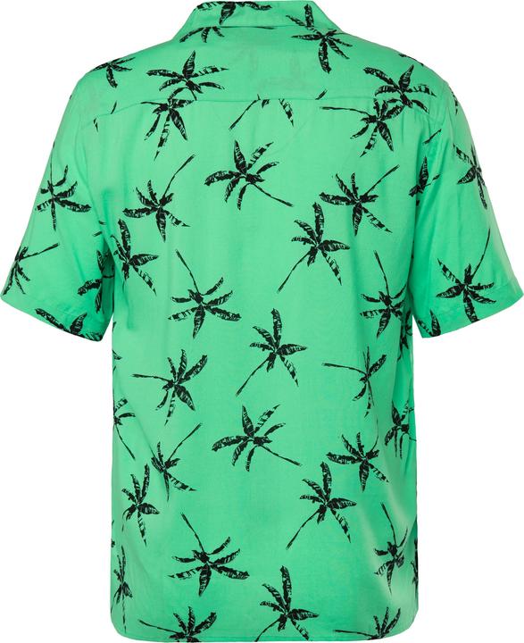 Produktbild Men+ Hemd, Halbarm, Palmen Druck, Cuba-Kragen (4XL)