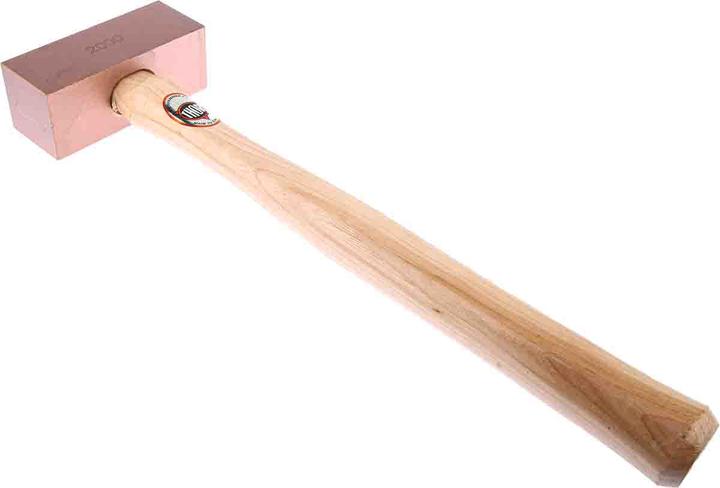 Actual product image Rs Pro Solid copper square mallet,2050gm (2100 g)