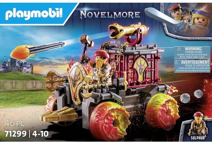 Actual product image Playmobil Burnham Raiders - Firefighting Wagon (71299, Playmobil Novelmore)