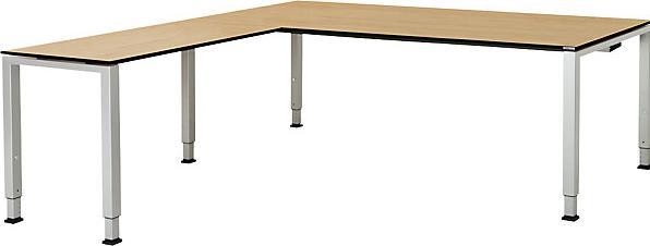 Actual product image Mauser Desk, chained, foot shape square/rectangular tube