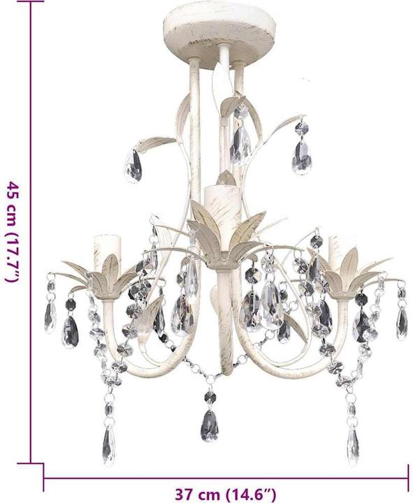 Produktbild vidaXL Deckenleuchte (E14)