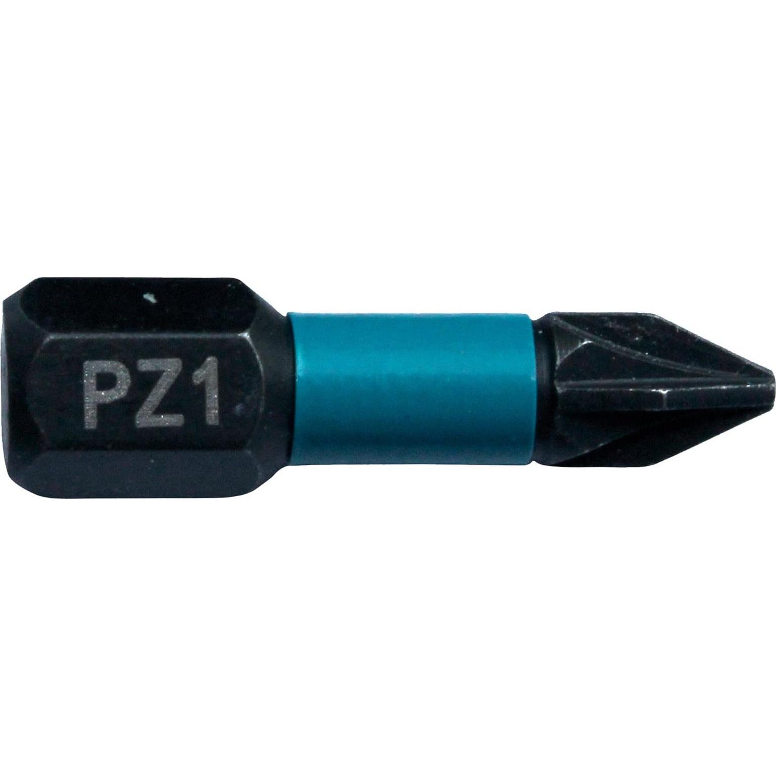 Makita, Chiave a bussola, PZ bit 1 lunghezza 25 mm, 2 pezzi (Croce Pozidriv PZ)