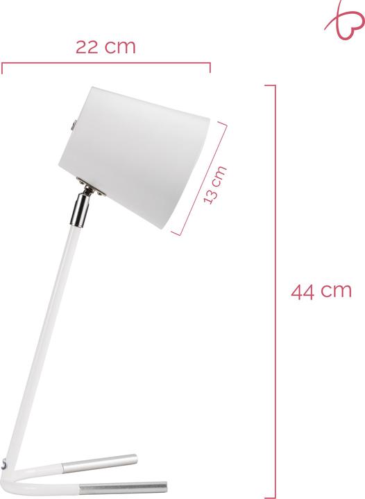 Productafbeelding Pauleen Tafellamp True Ally E14 Wit/Zilver (E14)