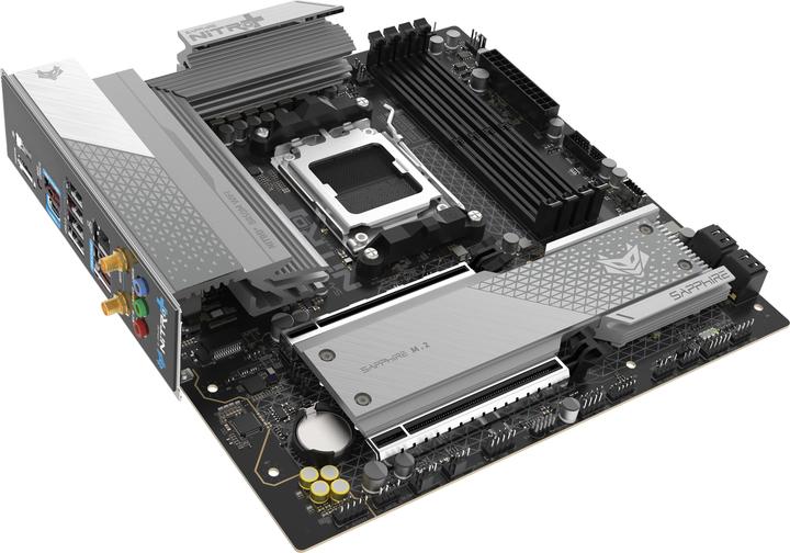 Productafbeelding Sapphire NITRO+ B850M WIFI (AM5, AMD B850, mATX)