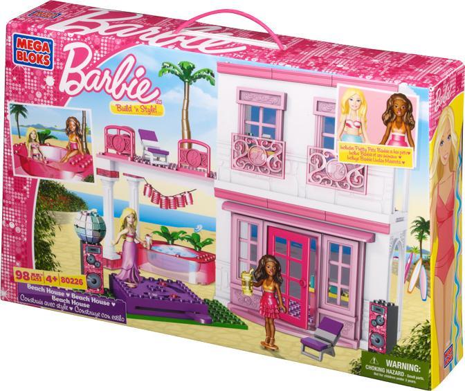 Produktbild Mega Bloks Barbie Playset Strandhaus