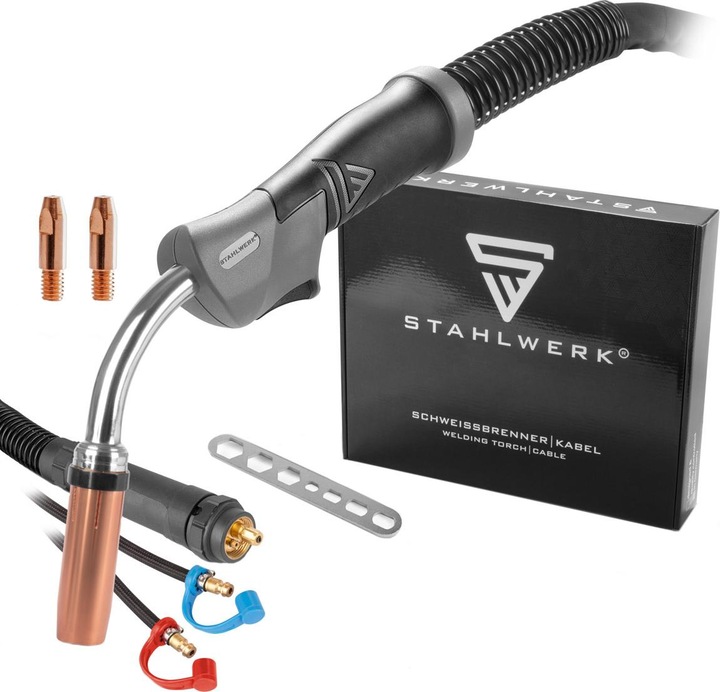 Actual product image Stahlwerk Water-cooled MIG MAG welding torch AK501D | MB501D up to 500 A