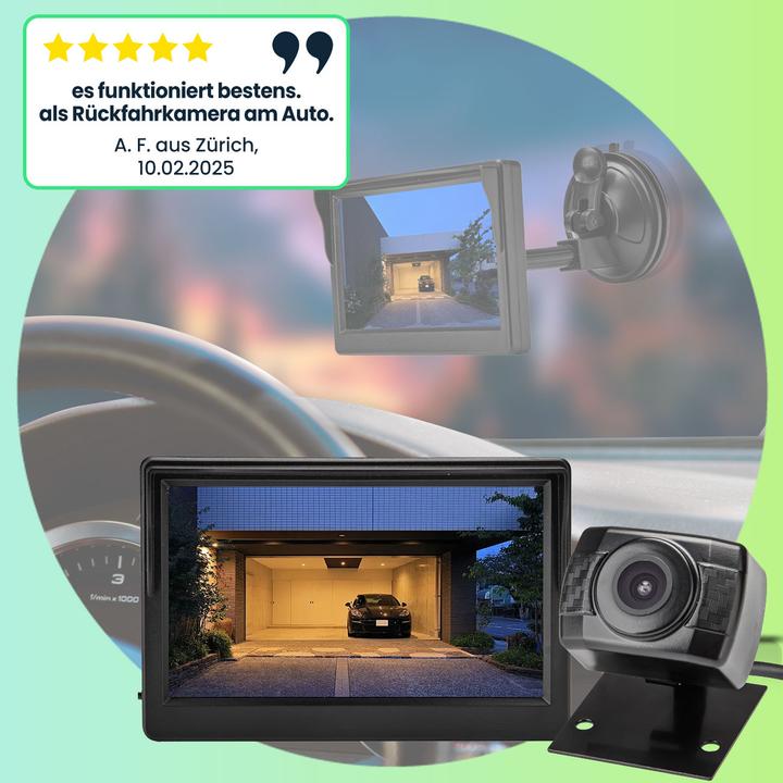 Produktbild Casativo Kabellose Funk-Rückfahrkamera