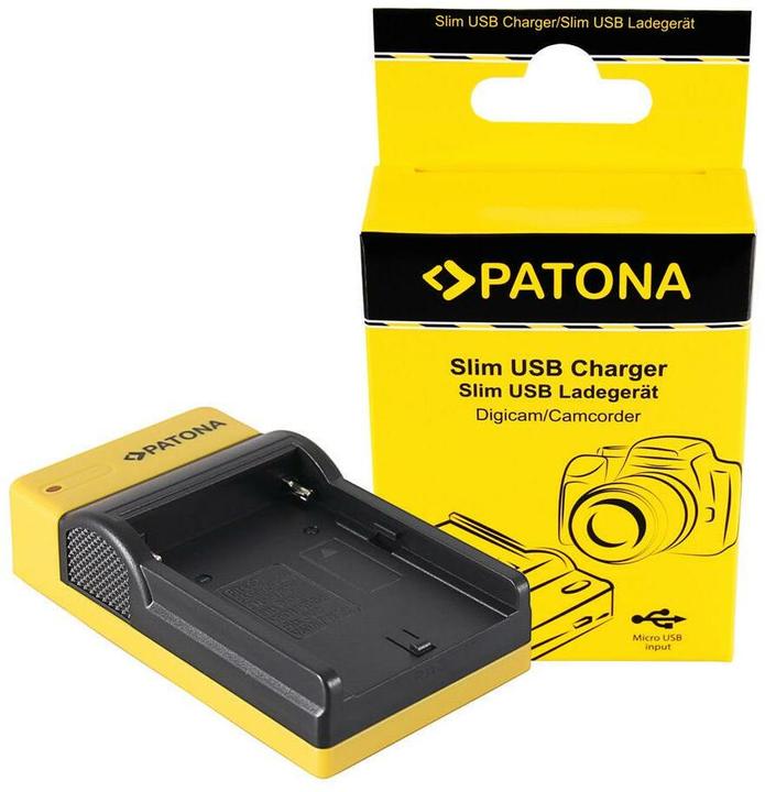 Image du produit Patona Chargeur micro USB pour Sony NP-F960 (Chargeur de batterie d'appareil photo)