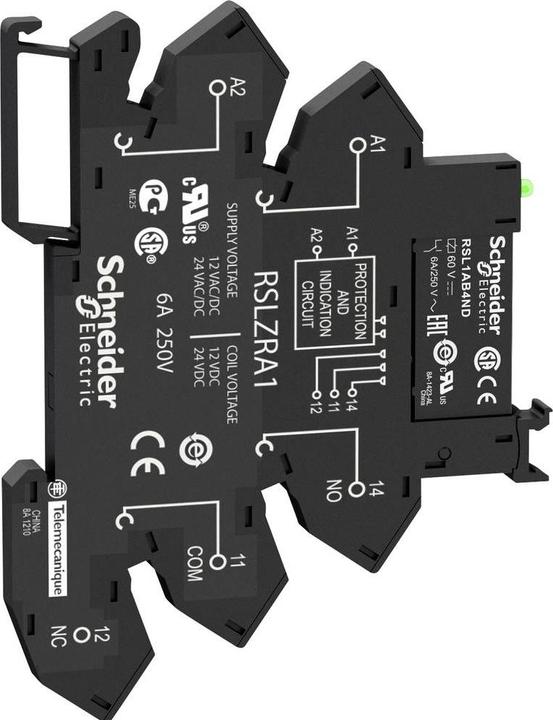 Produktbild APC RSL1PRPU Interface-Relais mit LED 1 Wechsler 230 V 6 A