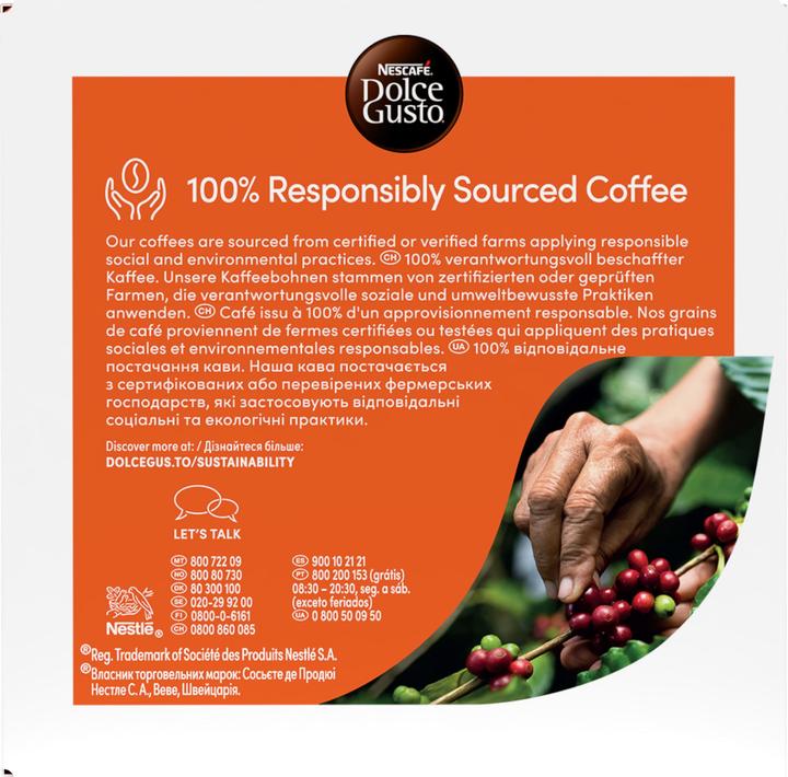 Image du produit Nescafé Dolce Gusto Latte Macchiato Caramel (16 x Port.)