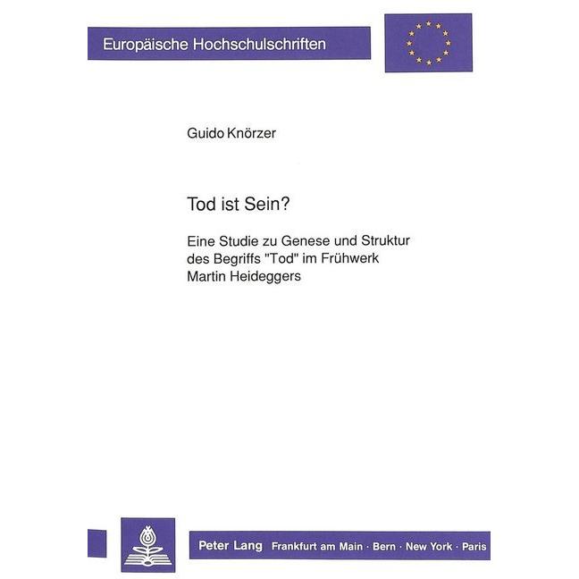 Thumbnail - Tod ist Sein?, Fachbücher von Guido Knörzer