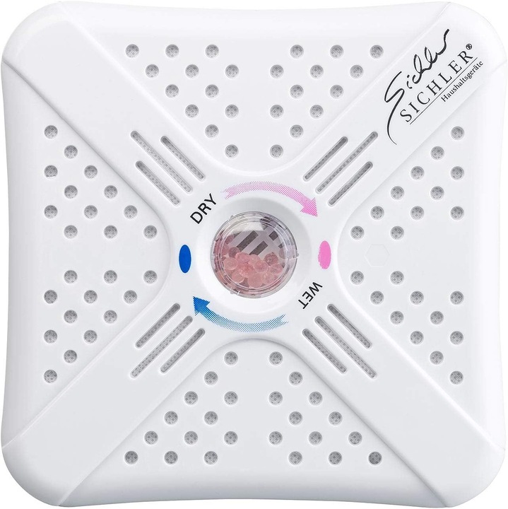 Actual product image Sichler Mobile Mini Electric Dehumidifier with Overnight Charging Function (25 m², 6.00 l/24h)
