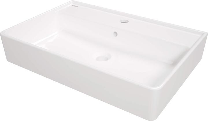 Produktbild COM Keramik Waschbecken 61x41 cm mit Armaturloch (410 mm, 610 mm)