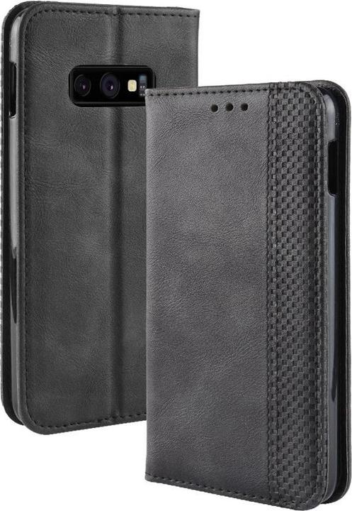 Produktbild Cover-Discount Galaxy S10e - Stand Flip Case Hülle schwarz (Samsung Galaxy S10e)