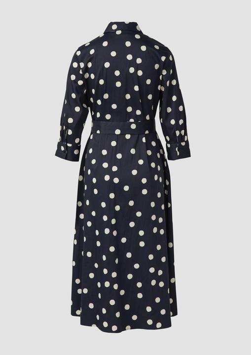 Produktbild s.Oliver Elastisches Baumwollkleid mit Viskosefutter (40)