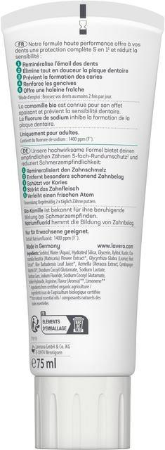 Image du produit Lavera Dentifrice Sensitive & Repair 75 ml (75 ml)