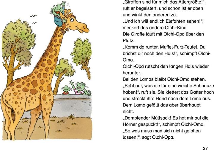 Image du produit Die Olchis im Zoo (Allemand, Erhard Dietl, 2019)