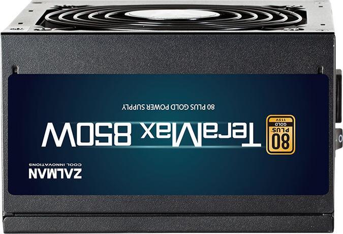 Produktbild Zalman ZM850-TMX TerraMax 80 PLUS GOLD PSU 850W/Full-modular 99.9% Active PFC/Single (850 W)