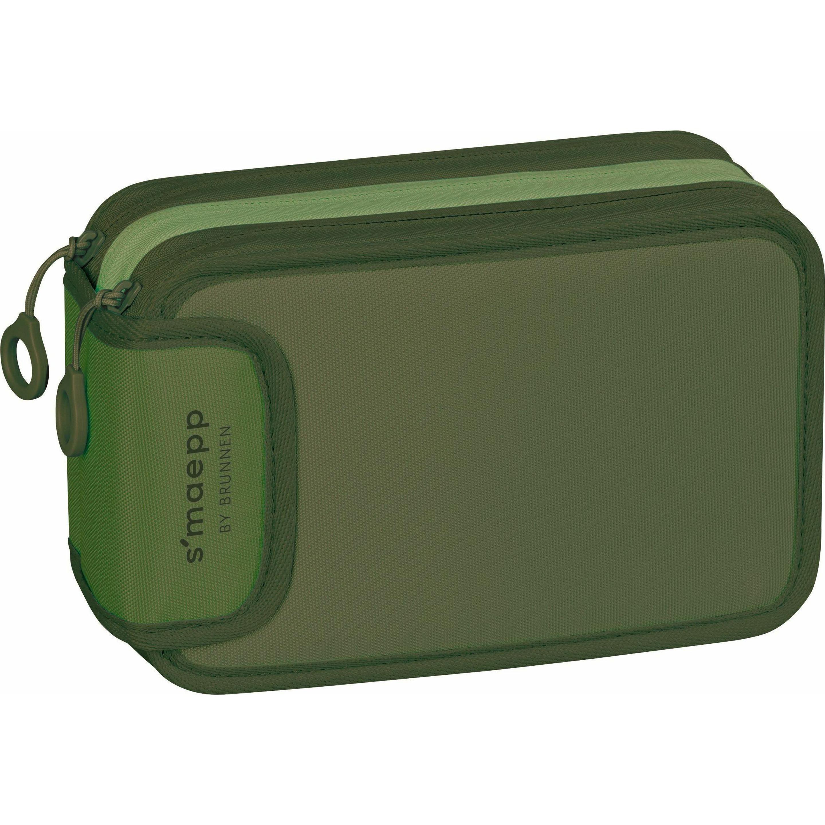 Baier & Schneider, Astuccio, Federmäppchen 3 RV grün.104942150