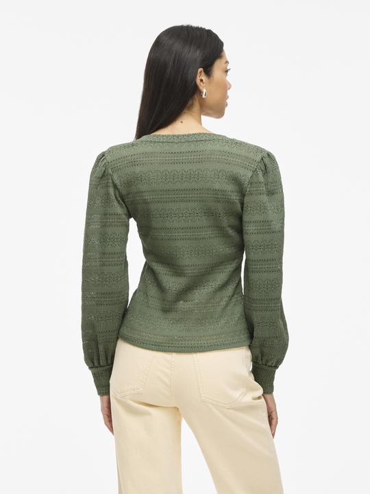 Immagine prodotto Vila V-Ausschnitt Oberteil mit langen Ärmeln (S)