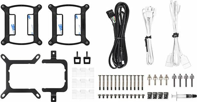 Actual product image Thermaltake Kit Watercooling Aio Th V2 Ultra Ex Sync RGB - 360mm (Bleu)