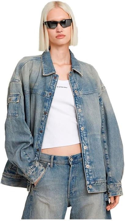 G-Star Long Drifter Jacket with Original Look and Comfortable Fit (XL)