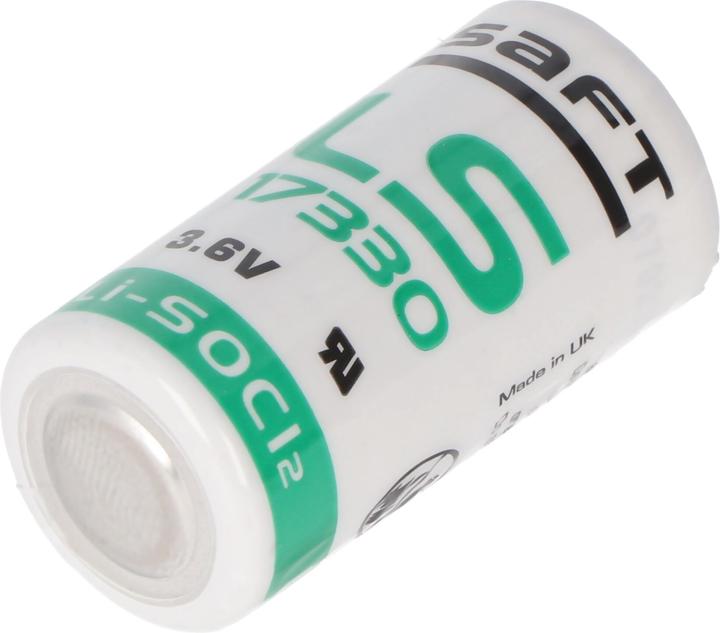 Actual product image Saft Battery LS-17330 3.6 V 2.1 Ah (1 pcs., C, 2100 mAh)