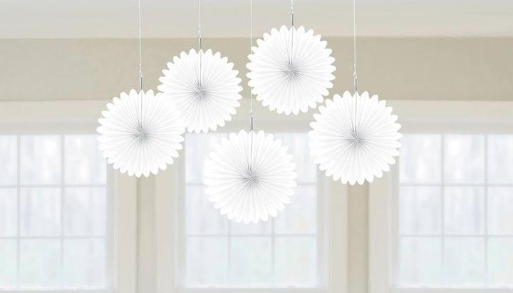 Actual product image Amscan 5 Paper Deco Fan Multi (5 pcs.)